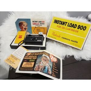 Vintage‎ 1970's IMPERIAL Instant Load 900 for 126 Cartridge Camera Advertising